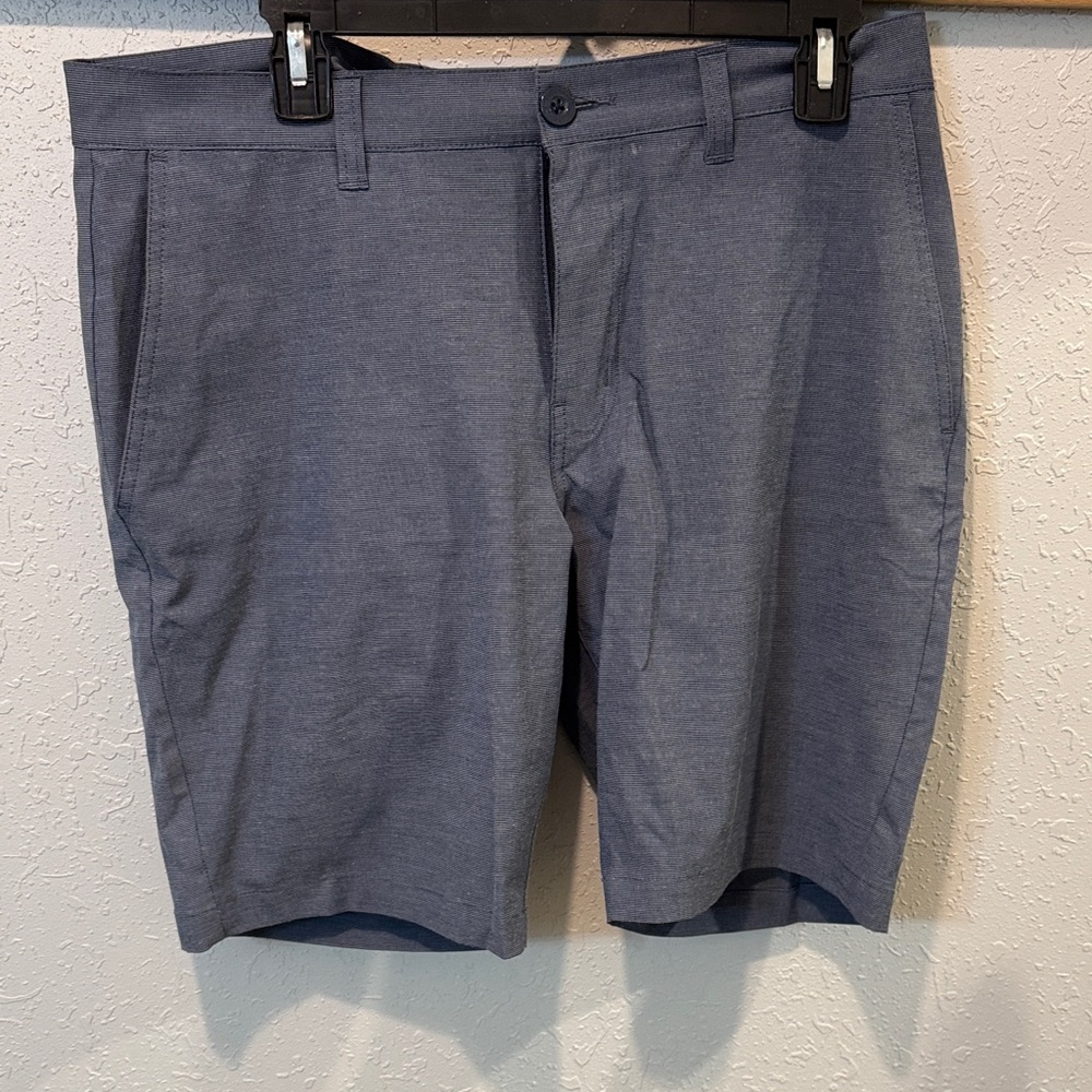 Travis Mathew Charcoal Flat Front Shorts